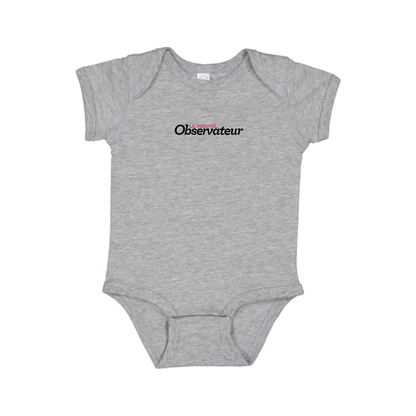 Le Nouvel Observateur Logo  Baby Onesie Romper