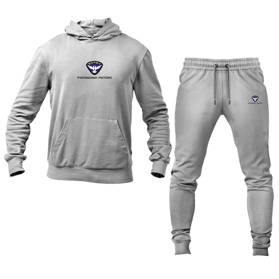 Men's Pyeonghwa Motors Logo Hoodie Joggers Set