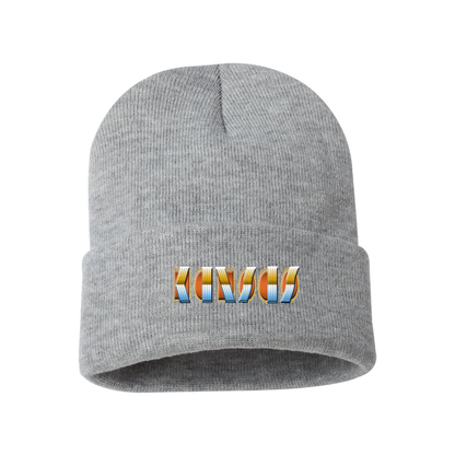 Kansas Logo Beanie Hat