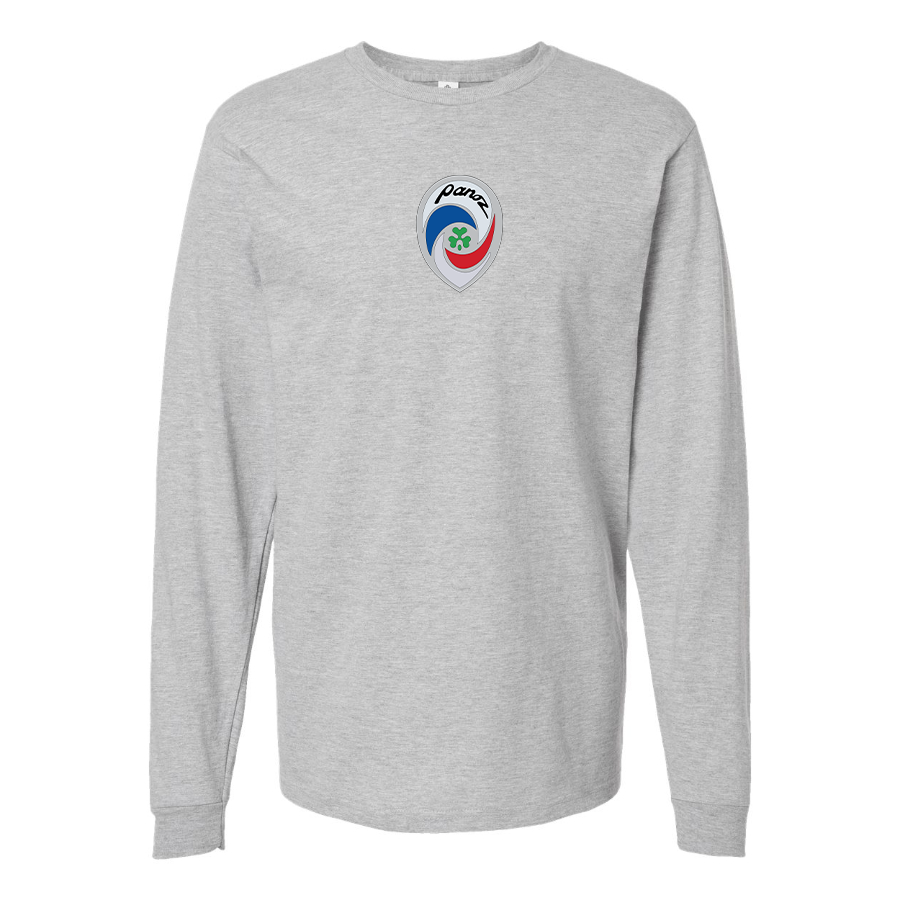 Men's Panoz Logo Cotton Long Sleeve T-Shirt