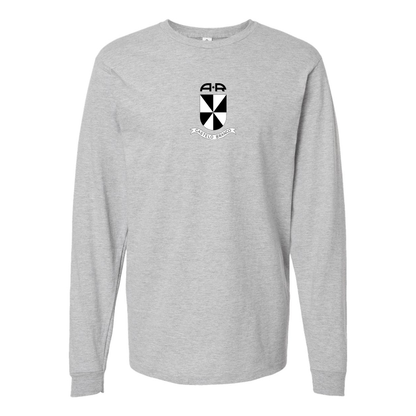 Men's Alcobia e Ribeiro Logo Cotton Long Sleeve T-Shirt