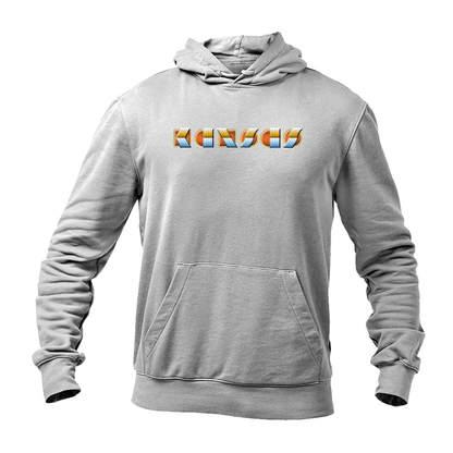 Men's Kansas Logo  Pullover Hoodie