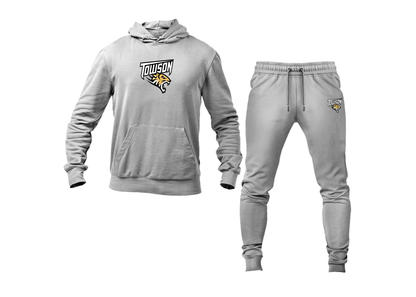 Men's Towson Tigers Hoodie Joggers Set