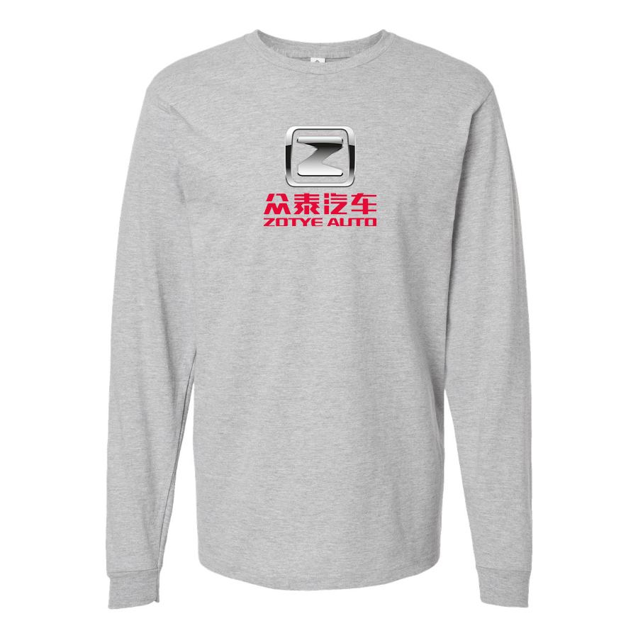 Men's Zotye Logo  Cotton Long Sleeve T-Shirt