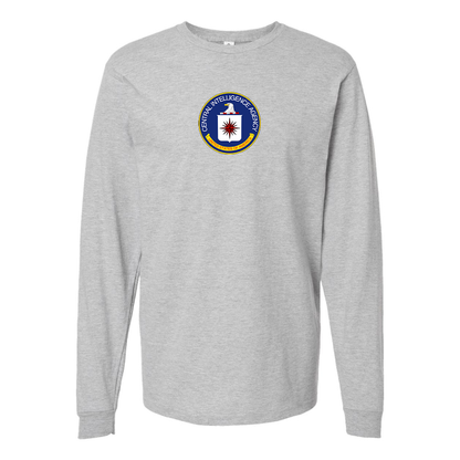 Men's CIA Logo Long Sleeve T-Shirt