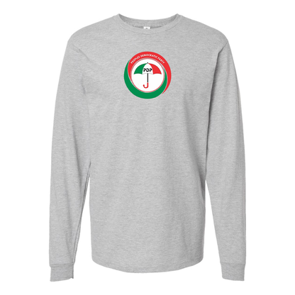 Men's  PDP Logo  Cotton Long Sleeve T-Shirt