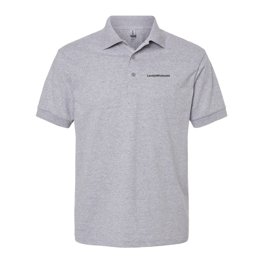 Men's LovelyWholesale  Logo Dry Blend Polo