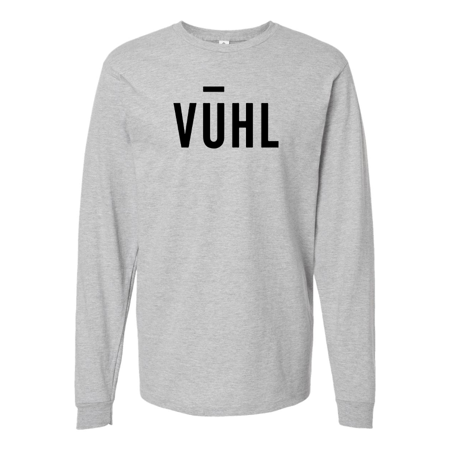 Men's VUHL Logo  Cotton Long Sleeve T-Shirt