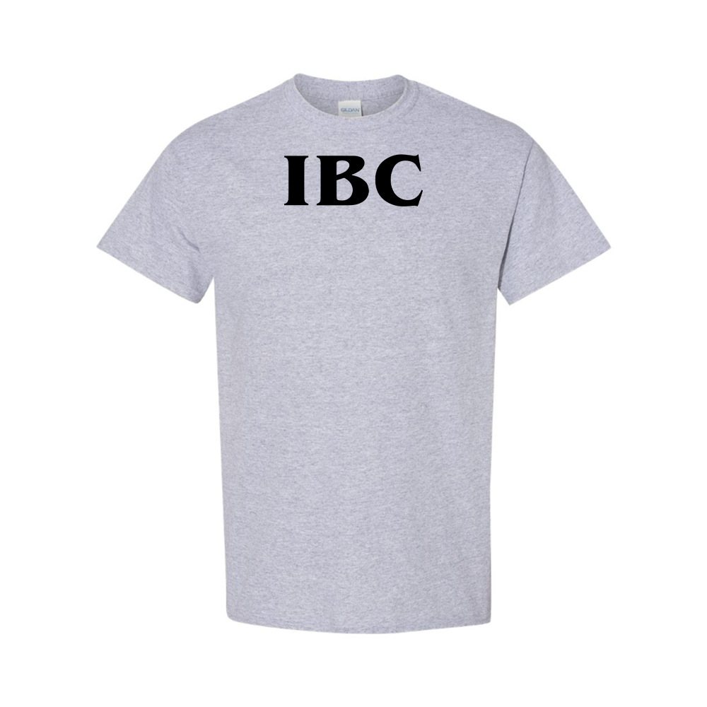 Men IBC Logo Cotton T-Shirt