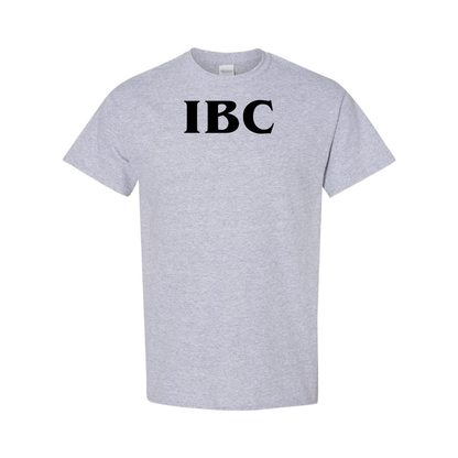 Men IBC Logo Cotton T-Shirt