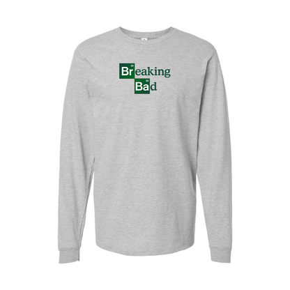 Youth Breaking Bad Logo Cotton Long Sleeve T-Shirt