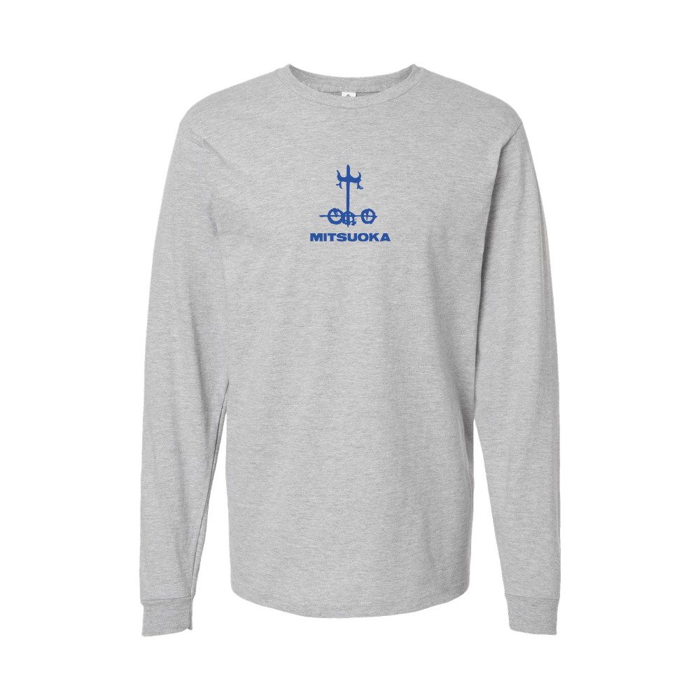Youth Mitsuoka Logo Cotton Long Sleeve T-Shirt