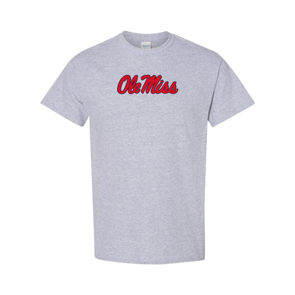 Men's Mississippi Rebels Logo Cotton T-Shirt