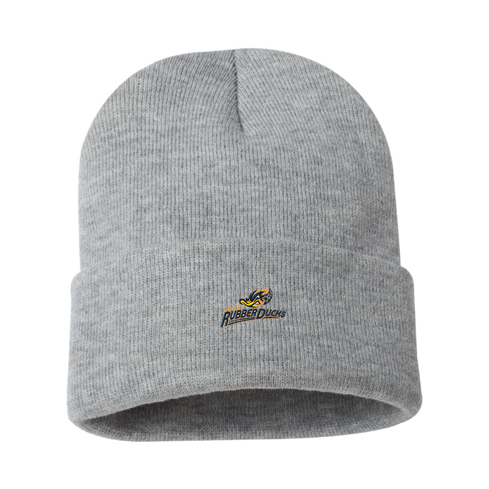 Akron RubberDucks Logo Beanie Hat