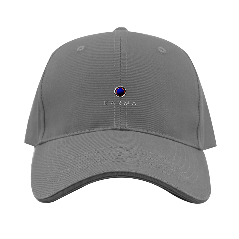 Karma Logo  Dad Baseball Cap Hat