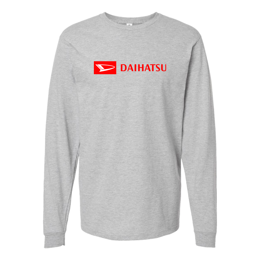 Men's  Daihatsu Logo Cotton Long Sleeve T-Shirt