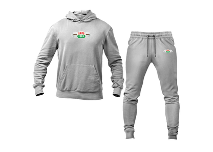 Men's Central Perk Logo Hoodie Joggers Set