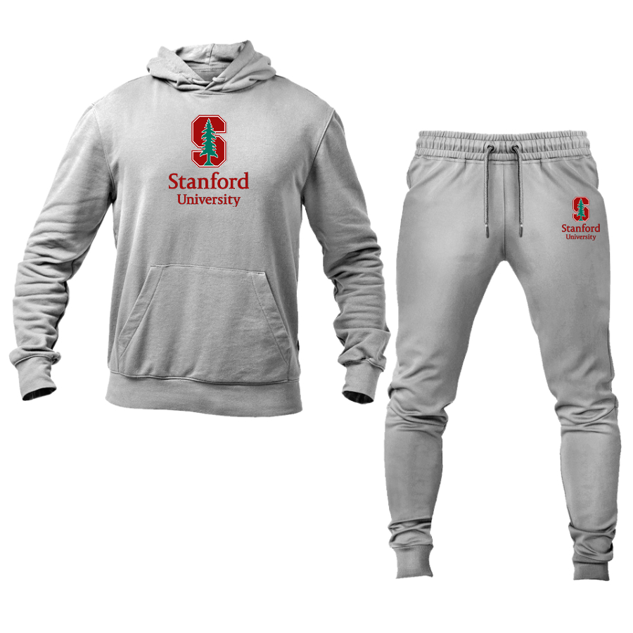Men's  Stanford University Logo Hoodie Joggers Set