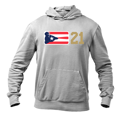 Men's Liga de Beisbol Profesional Roberto Clemente Logo Pullover Hoodie
