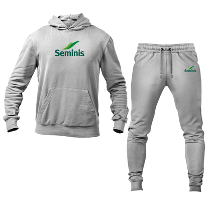 Men's Seminis Logo  Hoodie Joggers Set