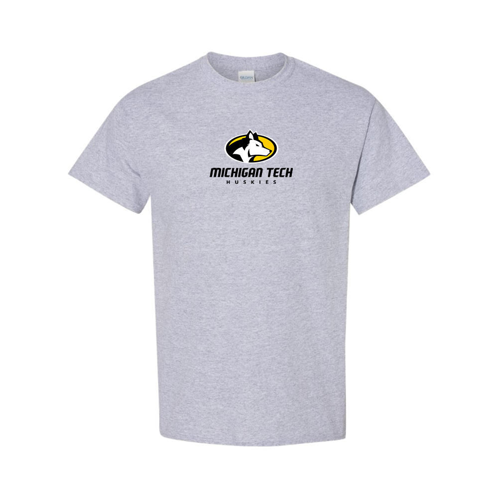 Men's Michigan Tech Huskies Logo Cotton T-Shirt