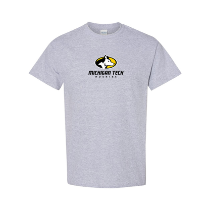 Men's Michigan Tech Huskies Logo Cotton T-Shirt