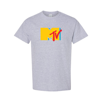 Men's MTV Logo Cotton T-Shirt