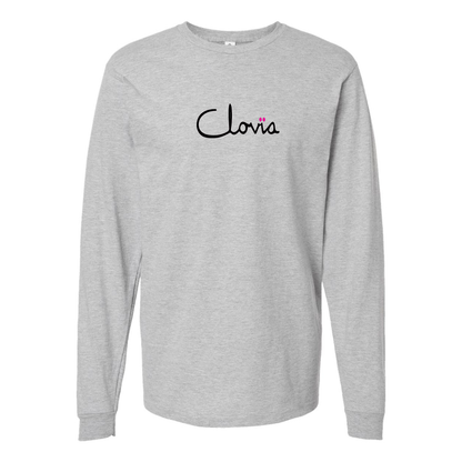 Men's Clovia Logo Cotton Long Sleeve T-Shirt