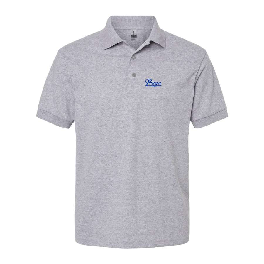 Men's Praga Logo Dry Blend Polo