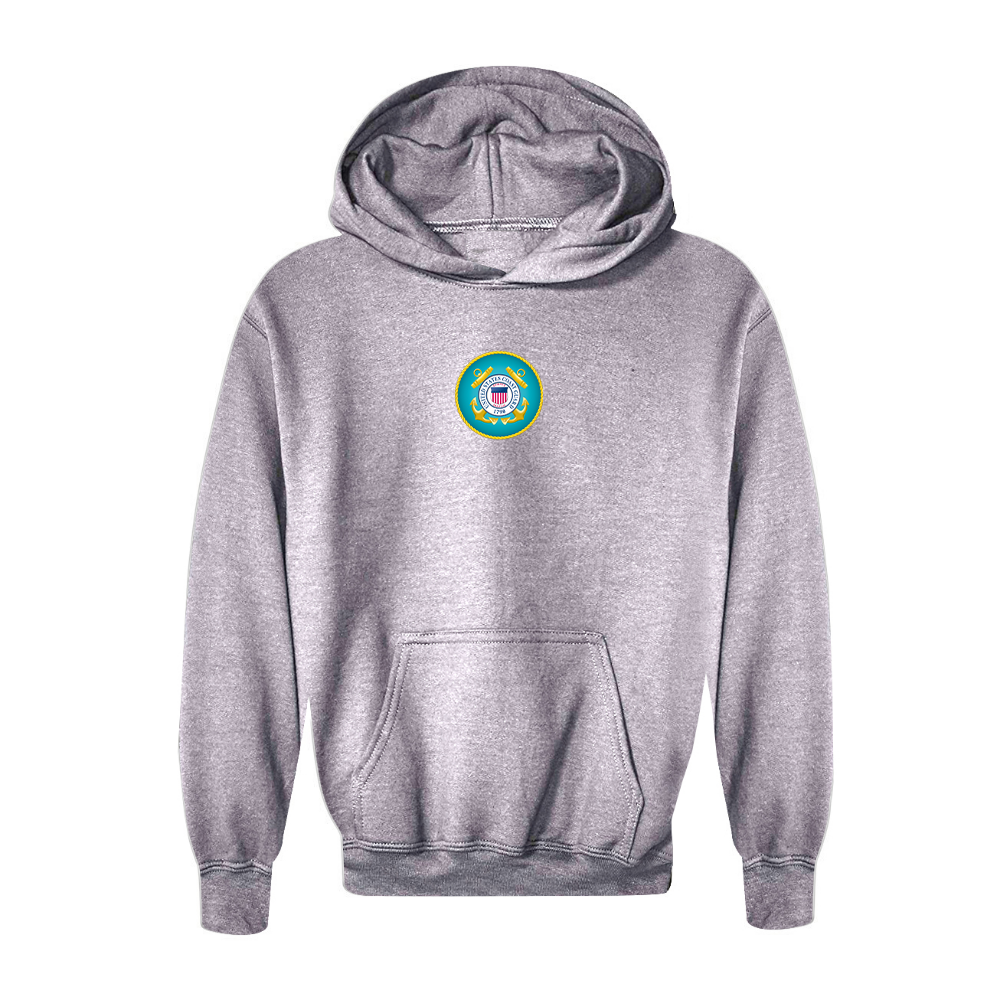 Youth Coast Guard Logo Pullover Hoodie