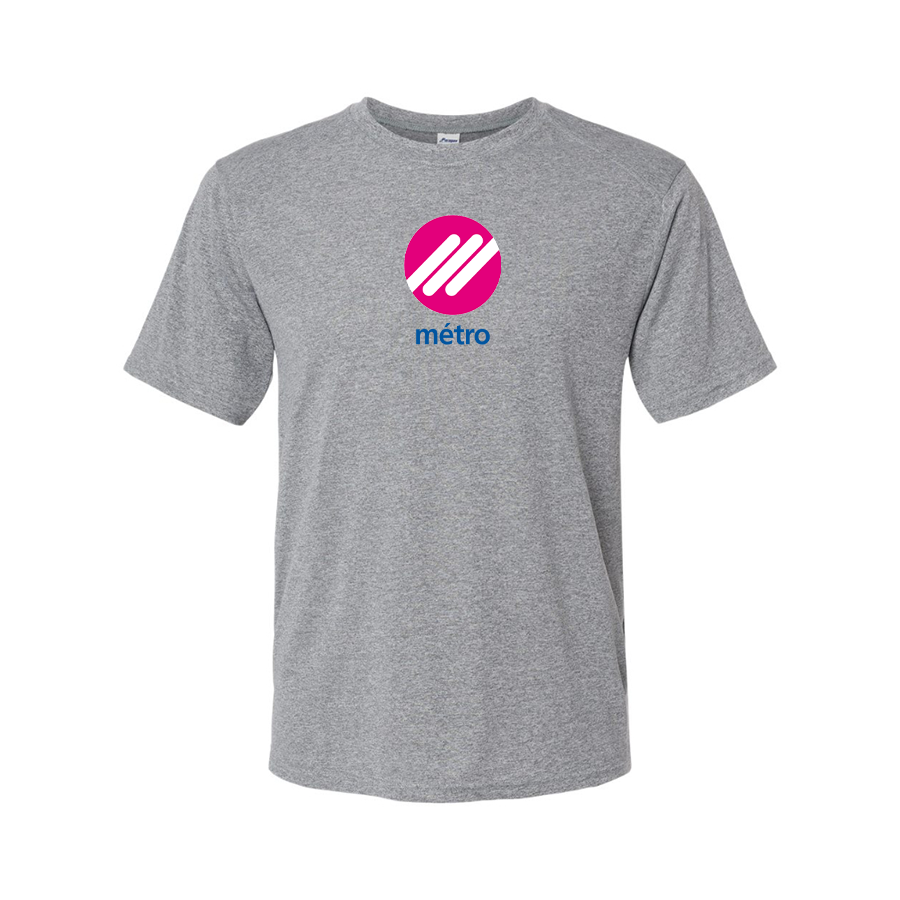 Men's Lausanne Métro Logo  Performance T-Shirt