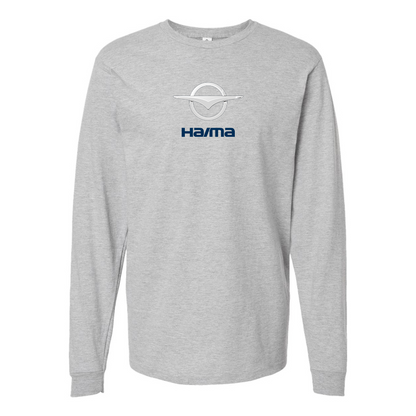 Youth Haima Logo Cotton Long Sleeve T-Shirt