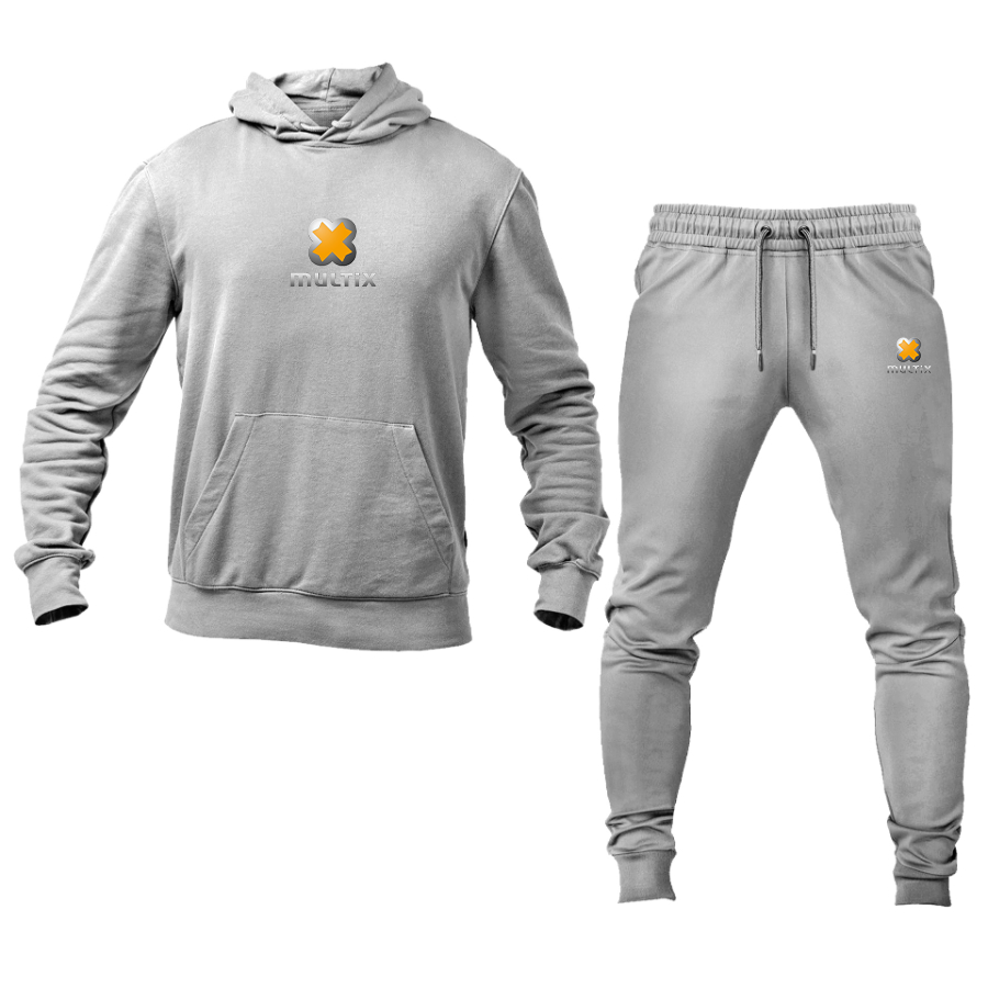 Men's Multix Logo Hoodie Joggers Set