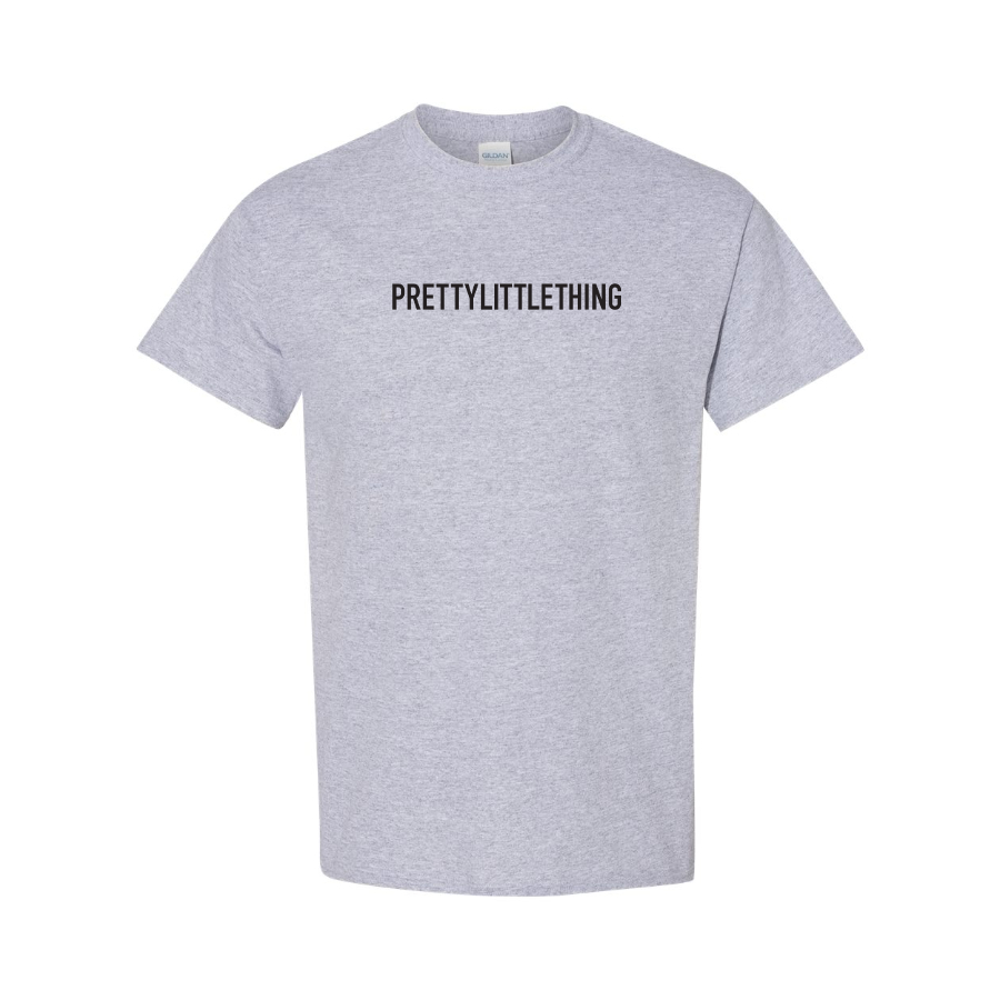Men's Pretty Little Thing Logo Cotton T-Shirt