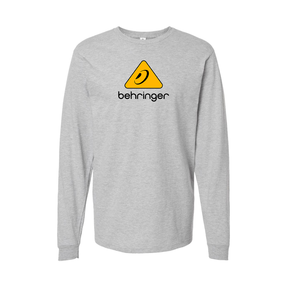 Youth Behringer  Logo Cotton Long Sleeve T-Shirt