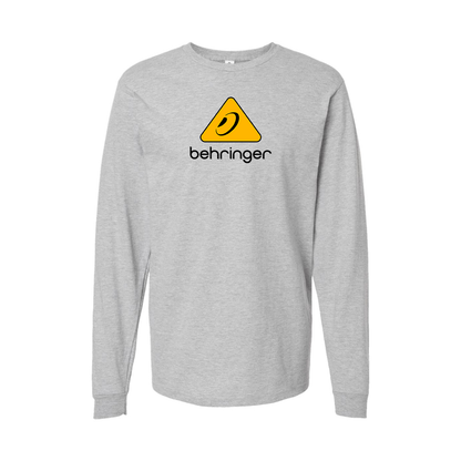 Youth Behringer  Logo Cotton Long Sleeve T-Shirt