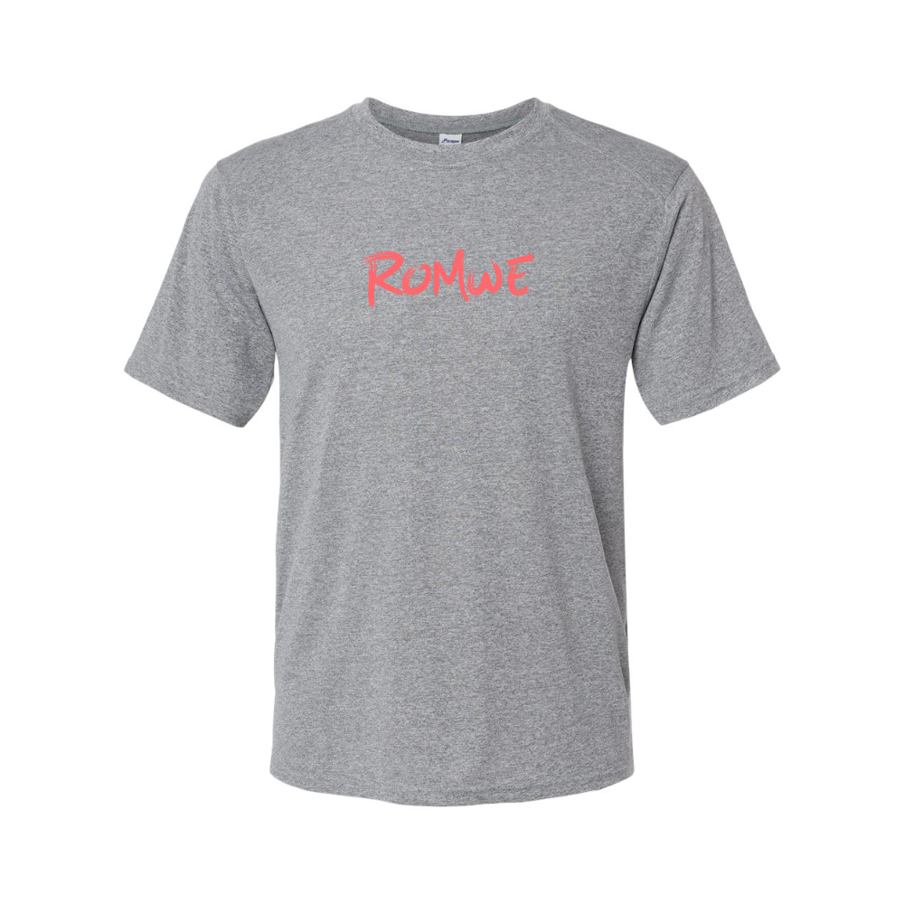 Men's Romwe Logo Polyester T-Shirt