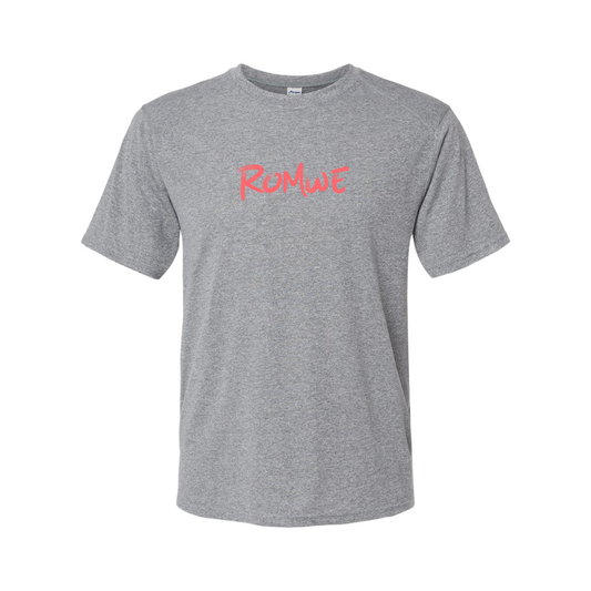 Men's Romwe Logo Polyester T-Shirt