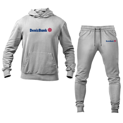 Men's DenizBank Logo Hoodie Joggers Set