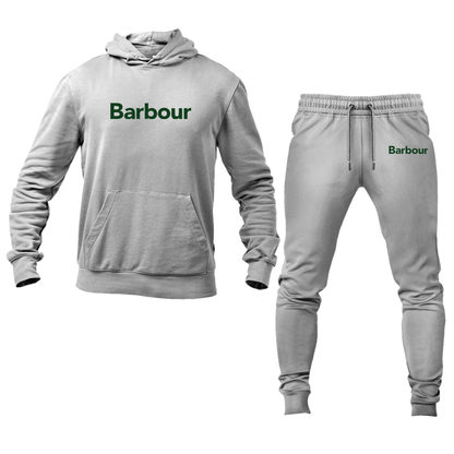 Men's Barbour  Logo Hoodie Joggers Set