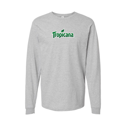Youth Tropicana Logo Cotton Long Sleeve T-Shirt