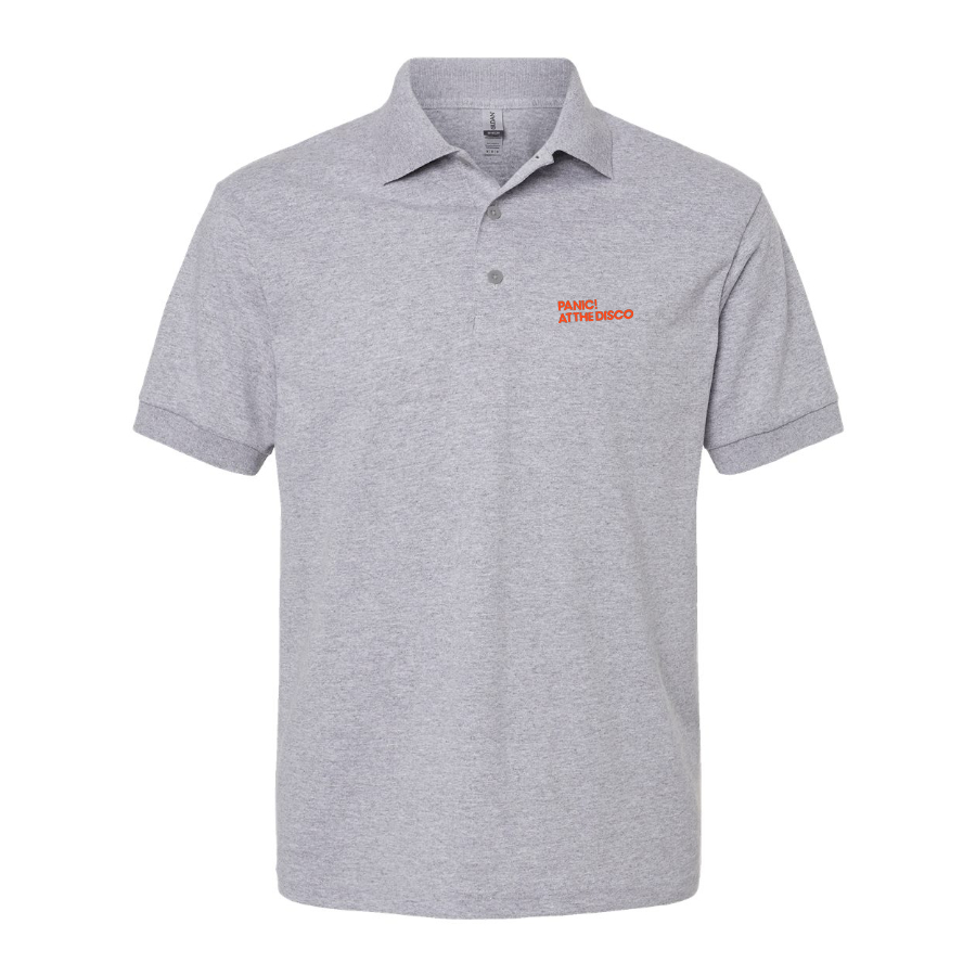 Men's Panic! At The Disco Logo Dry Blend Polo