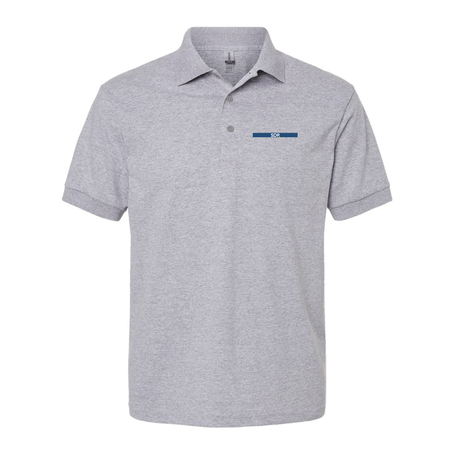 Men's   SDP  Logo  Dry Blend Polo