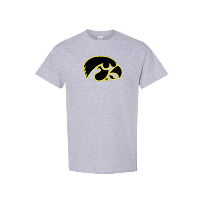 Men's Lowa Hawkeyes Logo Cotton T-Shirt
