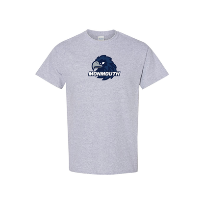 Men's Monmouth Hawks Logo Cotton T-Shirt