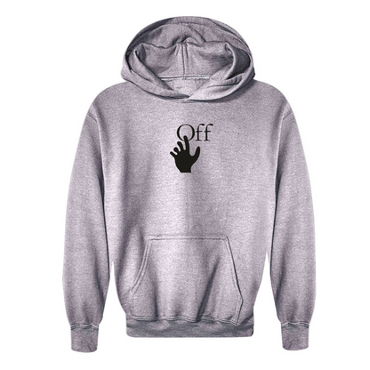 Youth Off-White Hand Logo Pullover Hoodie