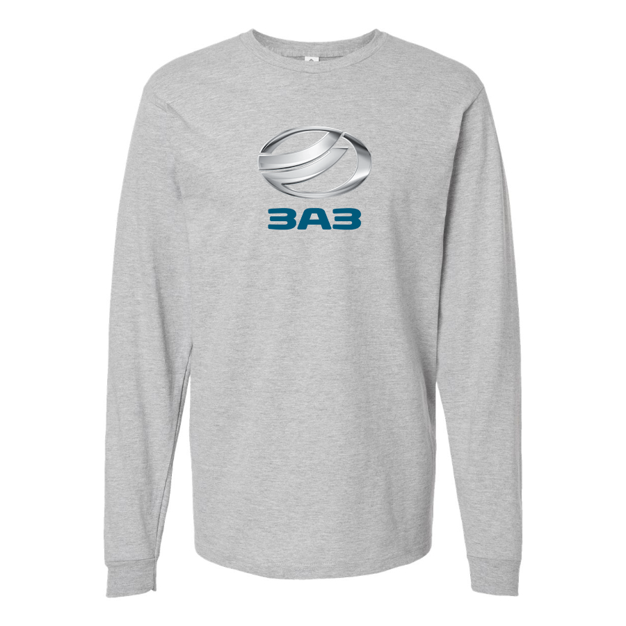 Men's ZAZ Logo  Cotton Long Sleeve T-Shirt
