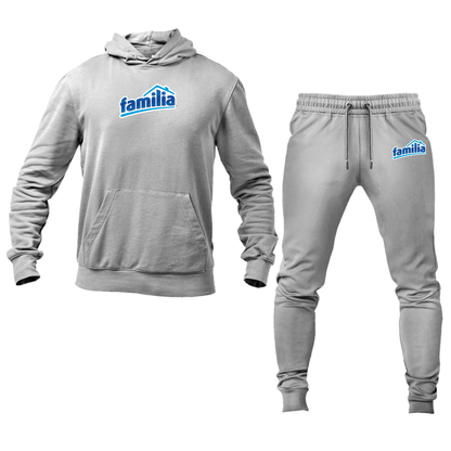 Men's Familia Logo Hoodie Joggers Set