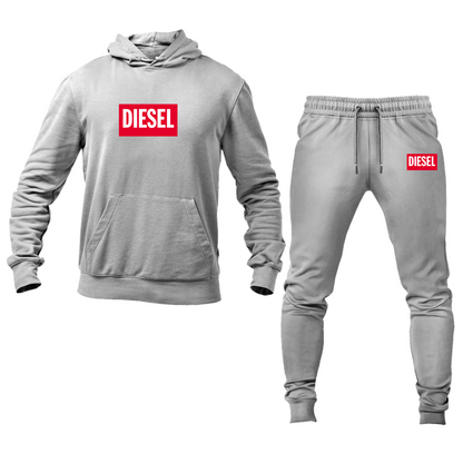 Men's Diesel Logo Hoodie Joggers Set
