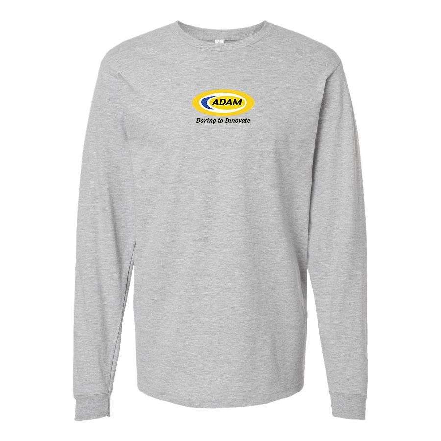 Men's Adam Motors  Logo Cotton Long Sleeve T-Shirt